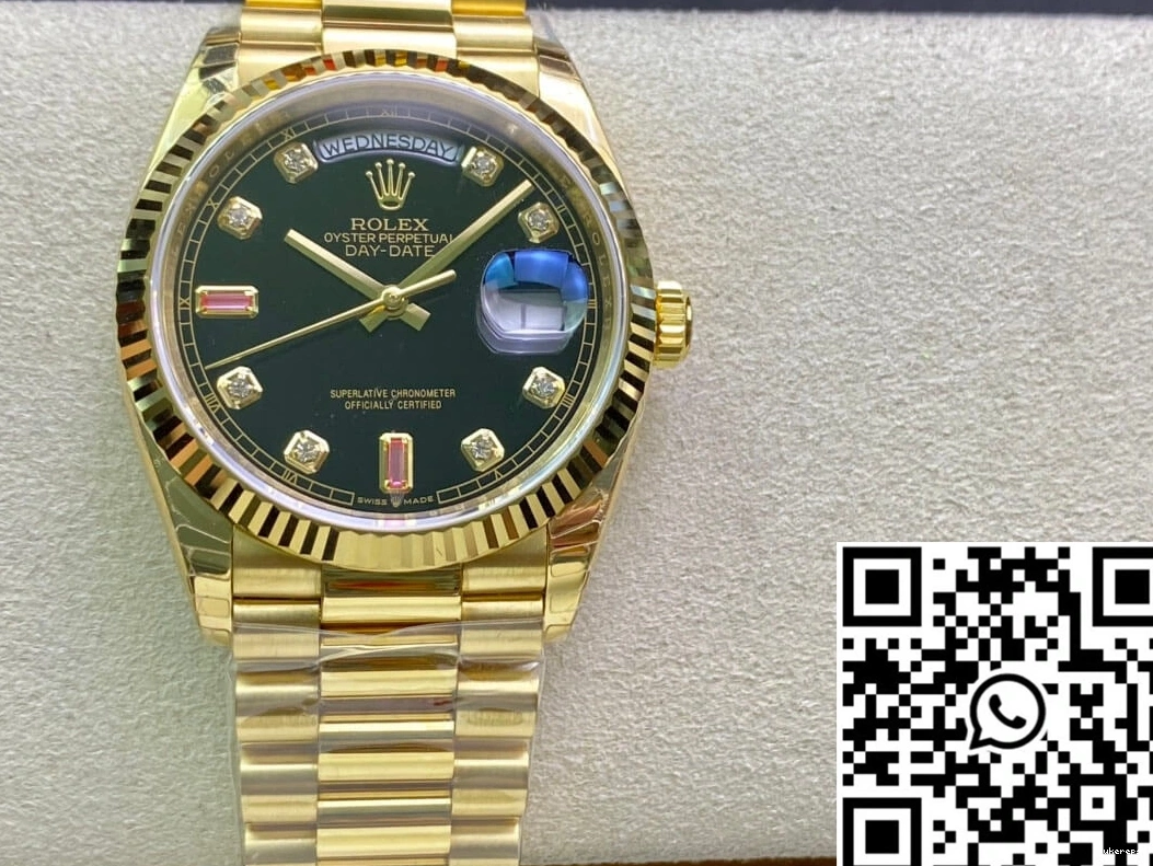 EW 931 Gold Timeless Yellow Day Rolex 118208 Date Factory 0811